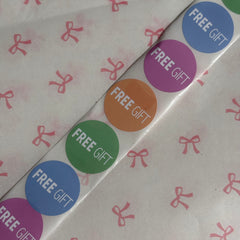 FREE GIFT SEAL STICKERS