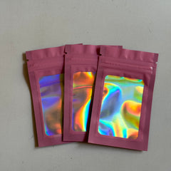 PINK ZIP LOCKS