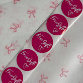 FREE GIFT SEAL STICKERS
