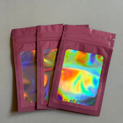 PINK ZIP LOCKS