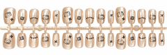 Hello Kitty Champagne Shimmer Press-On Nails 🎀✨