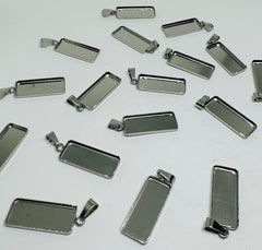 RESIN ART STAINLESS RECTANGLE BASE