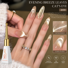 Evening Breeze Leaves Cat Eye Gel – #09