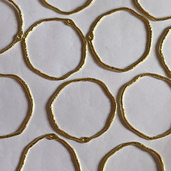 RESIN ART 18K BEZELS