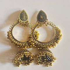 RESIN ART JHUMKA BASE