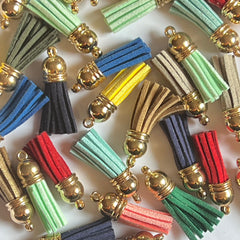 LEATHER TASSELS