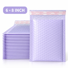 Lavender Bubble Mailer Bags – 6×8 Inches 💜