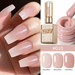 XEIJAYI #010 Milky Pink Nude Gel Polish