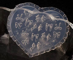 3D Ribbon Bow Nail Art Silicone Mold