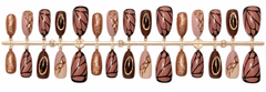 Luxury Rose Gold Butterfly Press-On Nails – 30 Pieces
