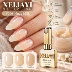 XEIJAYI #006 Nude Milk Gel Polish
