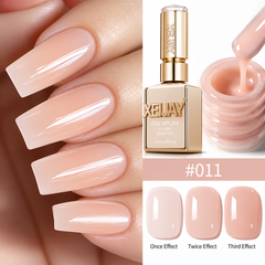 XEIJAYI #011 Soft Peach Nude Gel Polish
