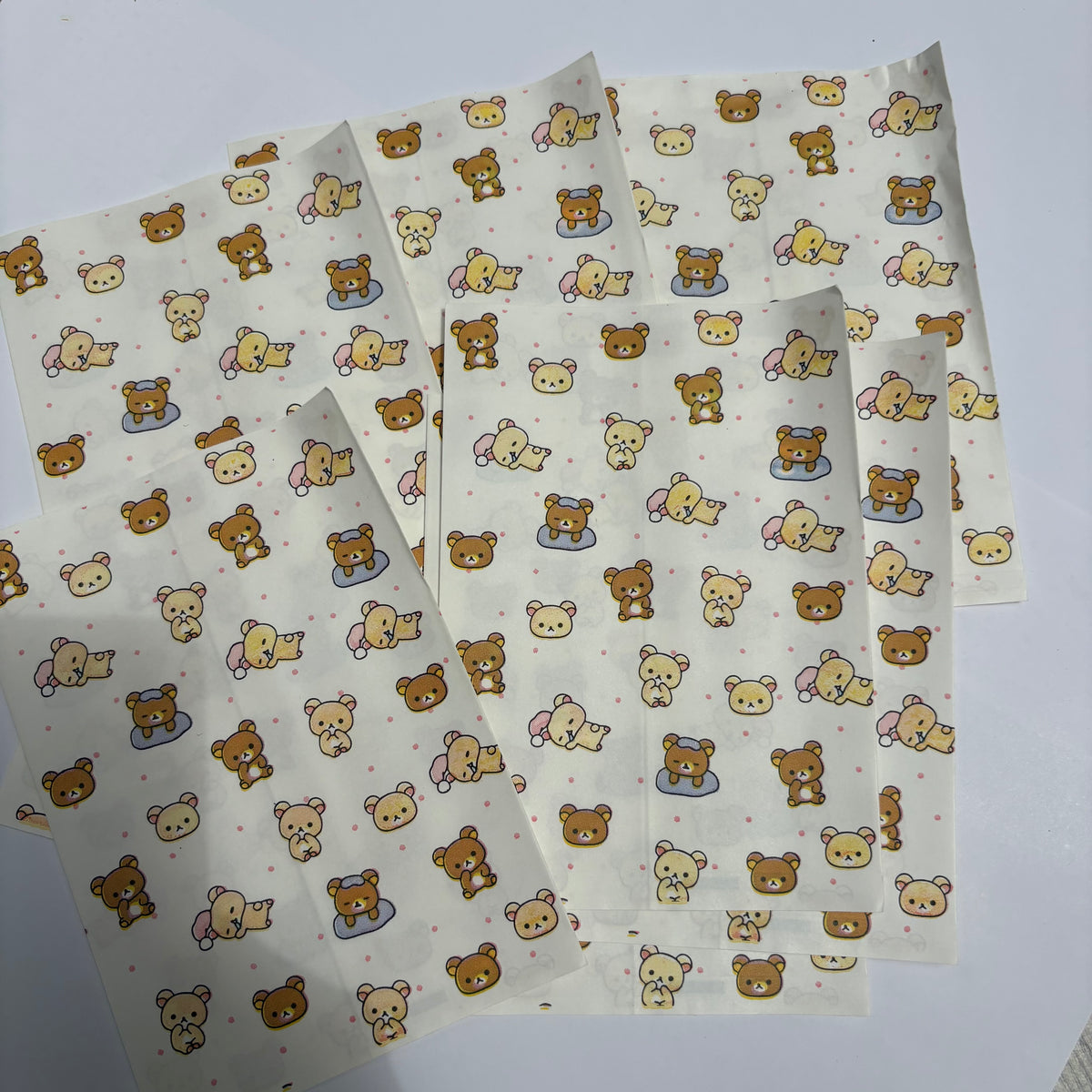 Teddy paper bags