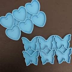 KEYCHAINS MOLDS SETS FOR EPOXY RESIN