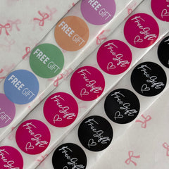 FREE GIFT SEAL STICKERS