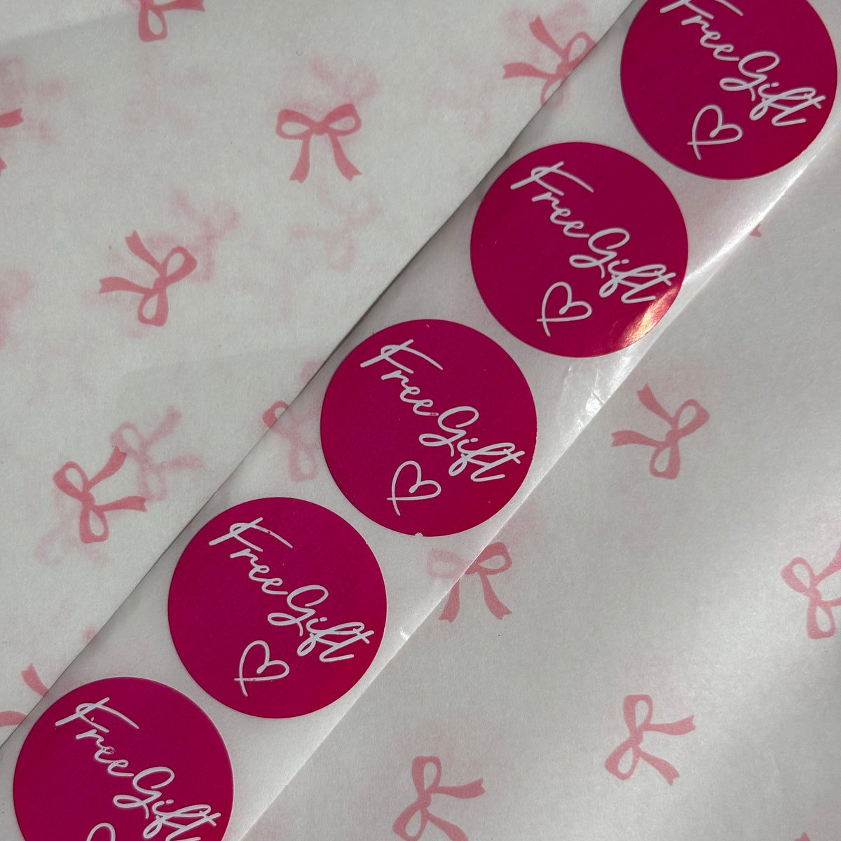 FREE GIFT SEAL STICKERS