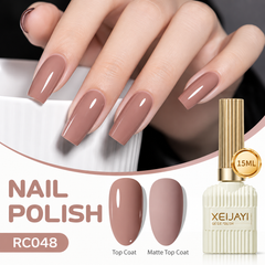 RC048 Nude Brown Gel Polish – 15ml