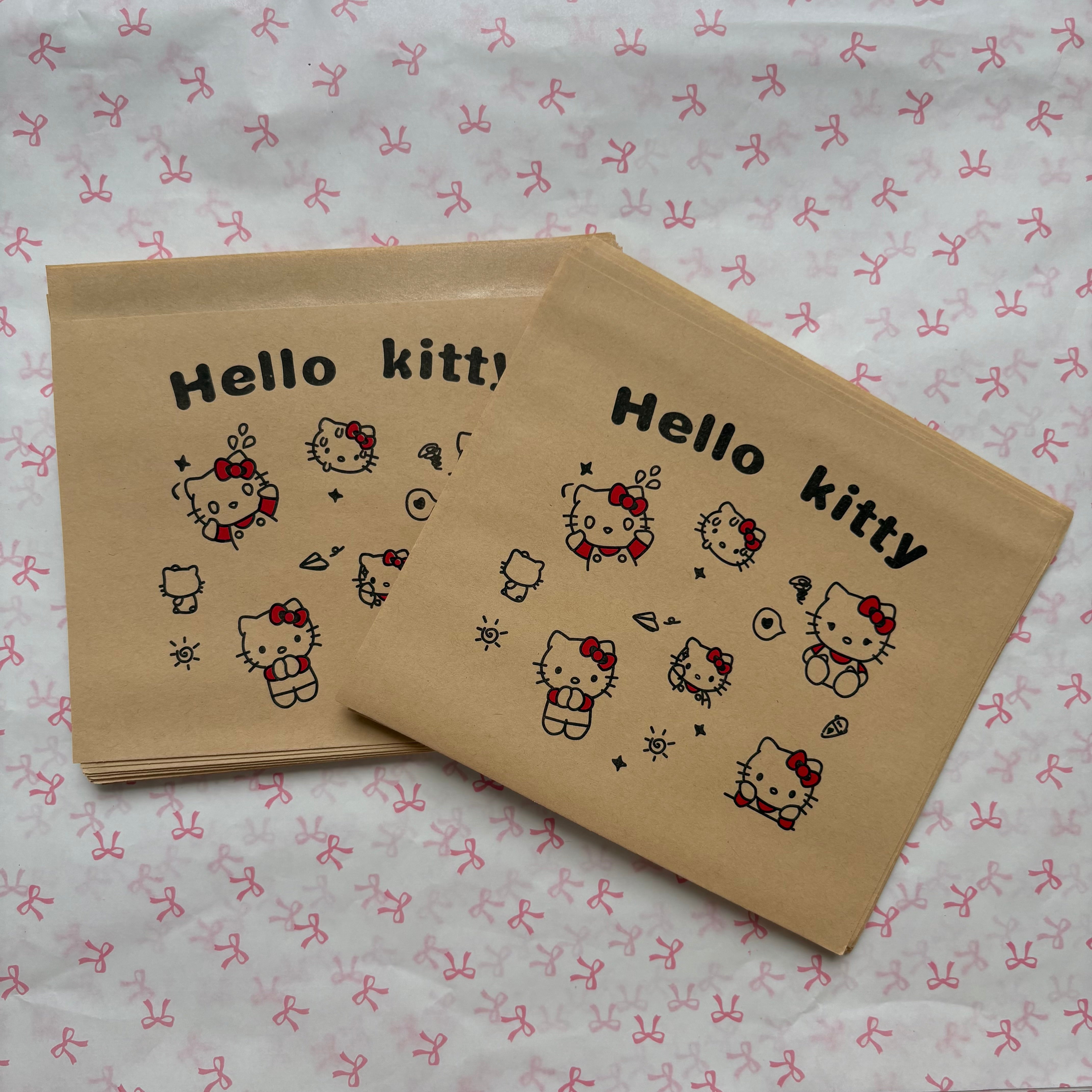 Hello kitty paper bags
