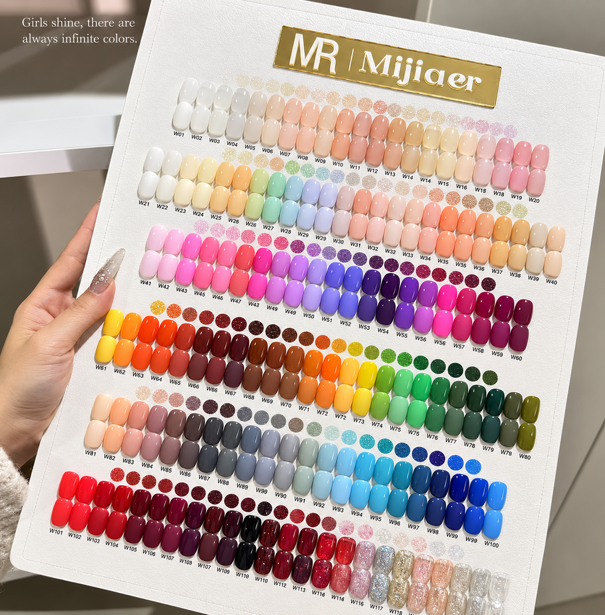 Mijiaer 136 Colors Gel Polish Collection ( prebook only)