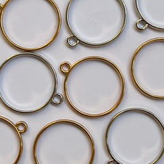 RESIN ART ROUND BASES