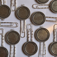 RESIN ART BOOK MARK BASES