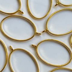 RESIN ART OVAL BASES