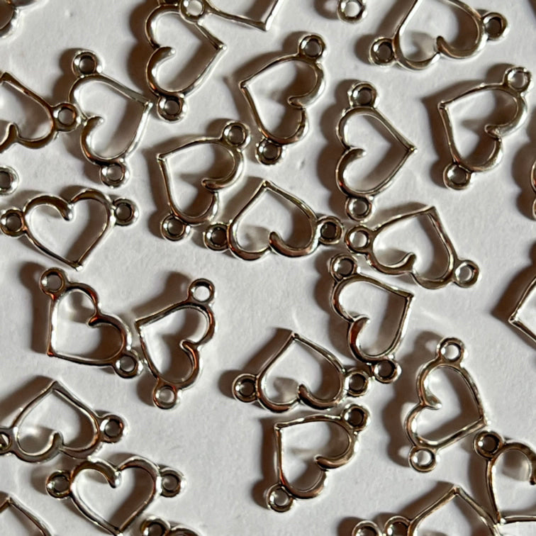 EPOXY RESIN ART HEART BASE JEWELLERY