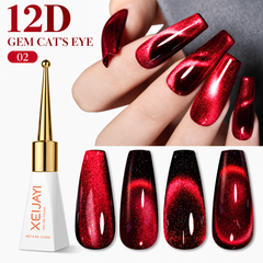 12D Gem Cat Eye Gel Polish – #02