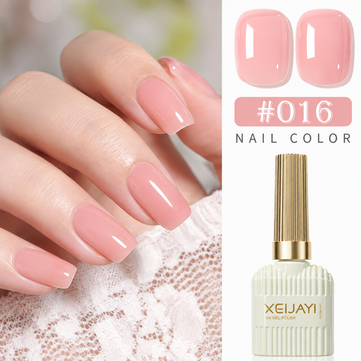 Blush Pink Gel Polish – #016