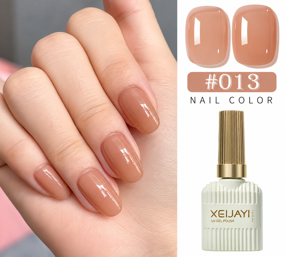 XEIJAYI #013 Jelly Nude Gel Polish