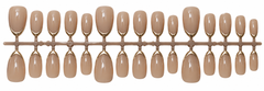 Luxury Nude Taupe Press-On Nails – 30 Pieces