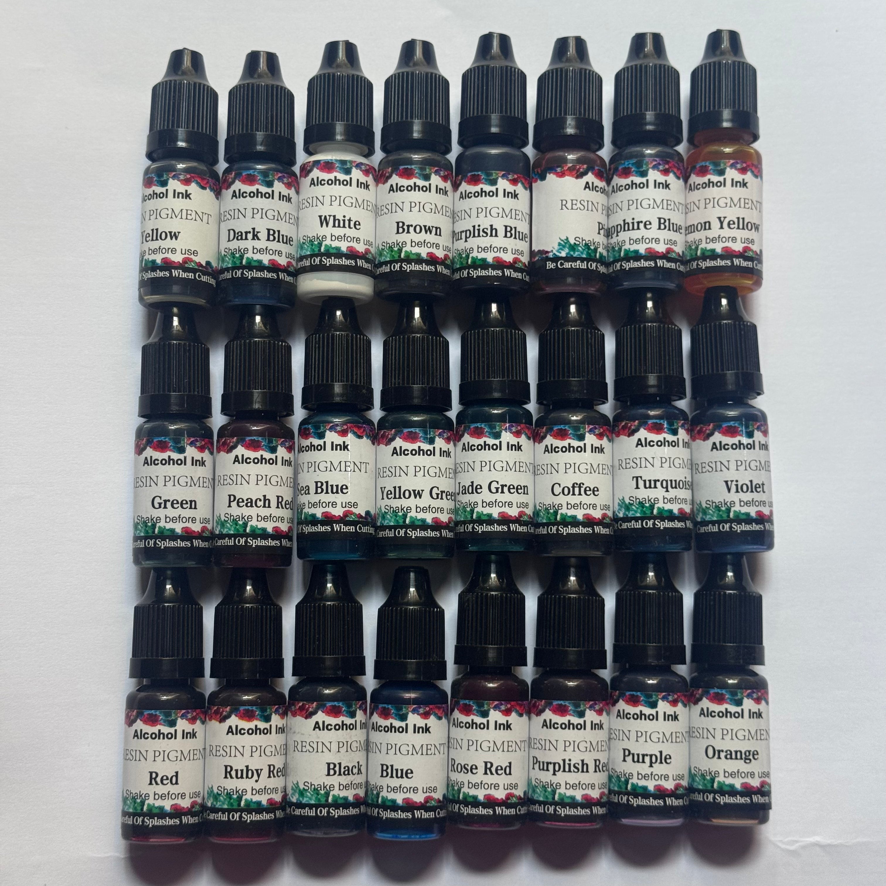 TRANSPARENT INKS- 24 PC SET