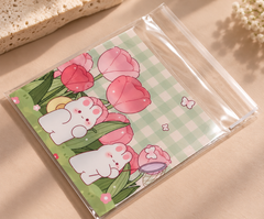 Cute Bunny &amp; Tulip Packaging Bags 🐰🌷