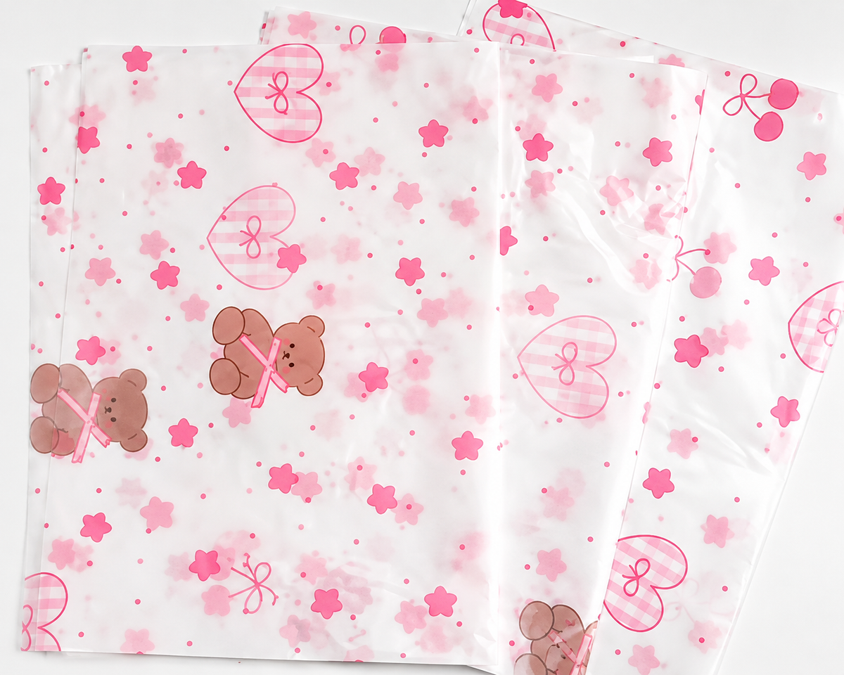 Cute Teddy Bear Wrapping Paper 🧸💗