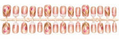 Pink Tulip Floral Press-On Nails 🌷💗