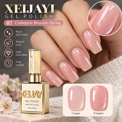 XEIJAYI #07 Blossom Spring Pink Jelly Gel Polish