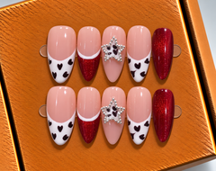 Sweetheart Star Press-On Nails ❤️✨
