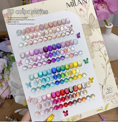 Milan 50 Color Gel cat Polish Series (prebook)